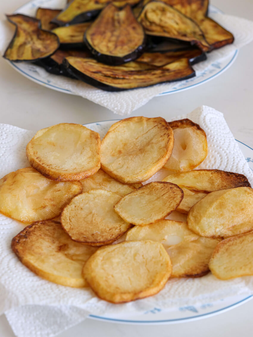 Potatoes for MAQLUBA