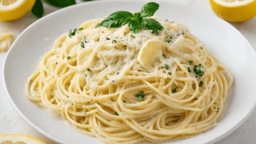 creamy lemon pasta
