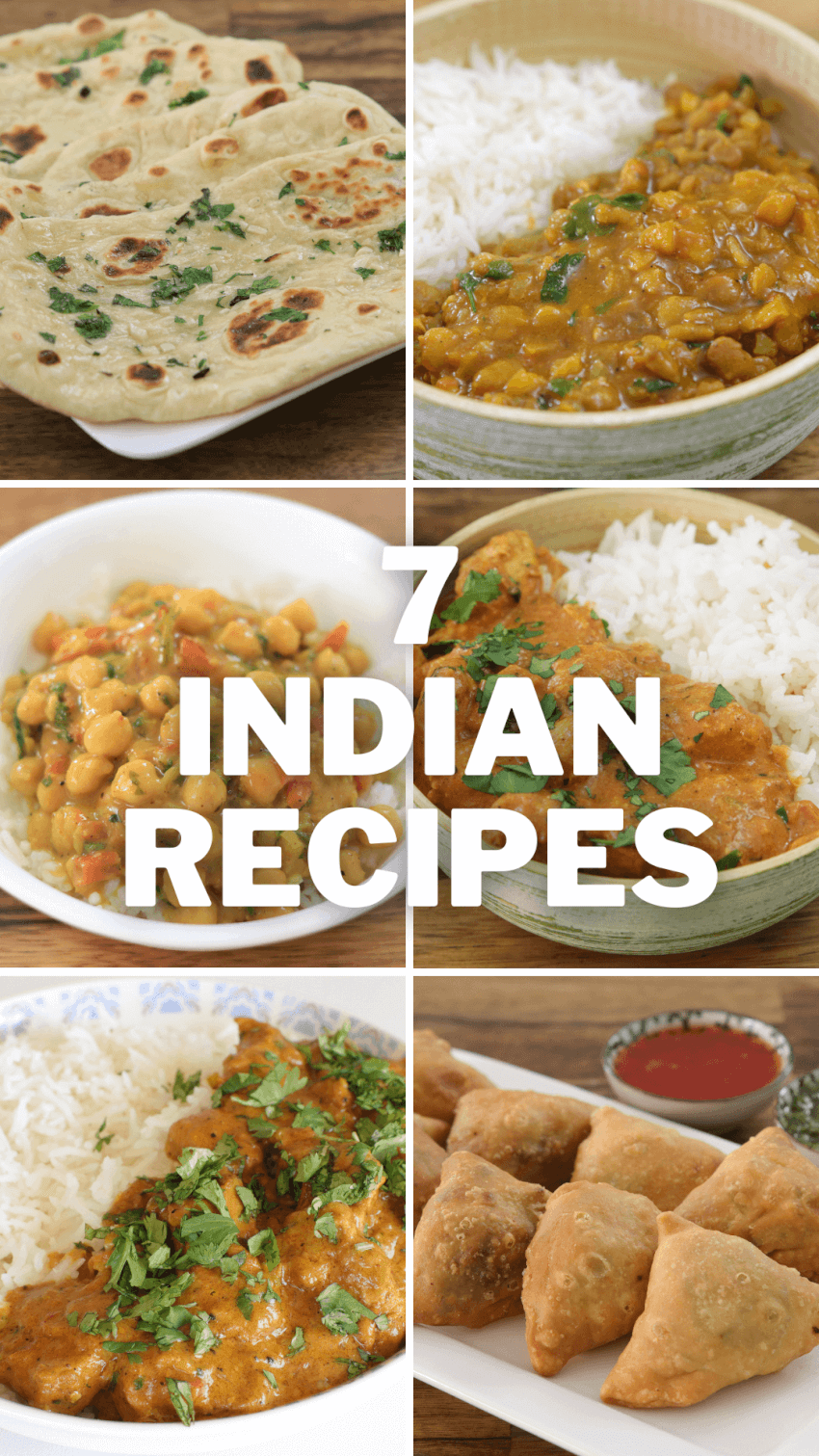 7 Indian recipes
