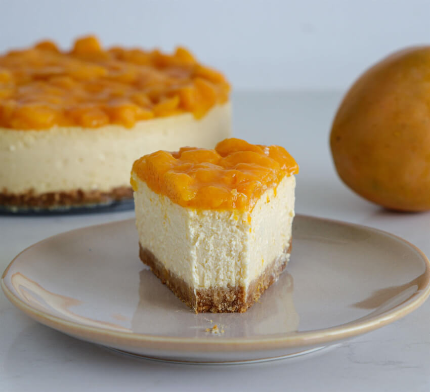 how to make mango cheesecake