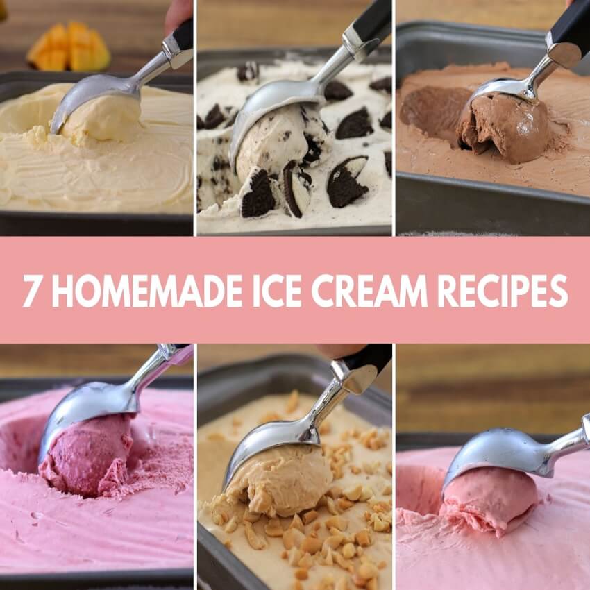 easy homemade ice cream recipes