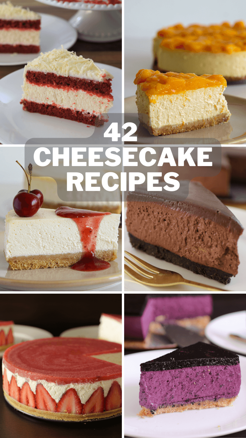 42 cheesecake recipes
