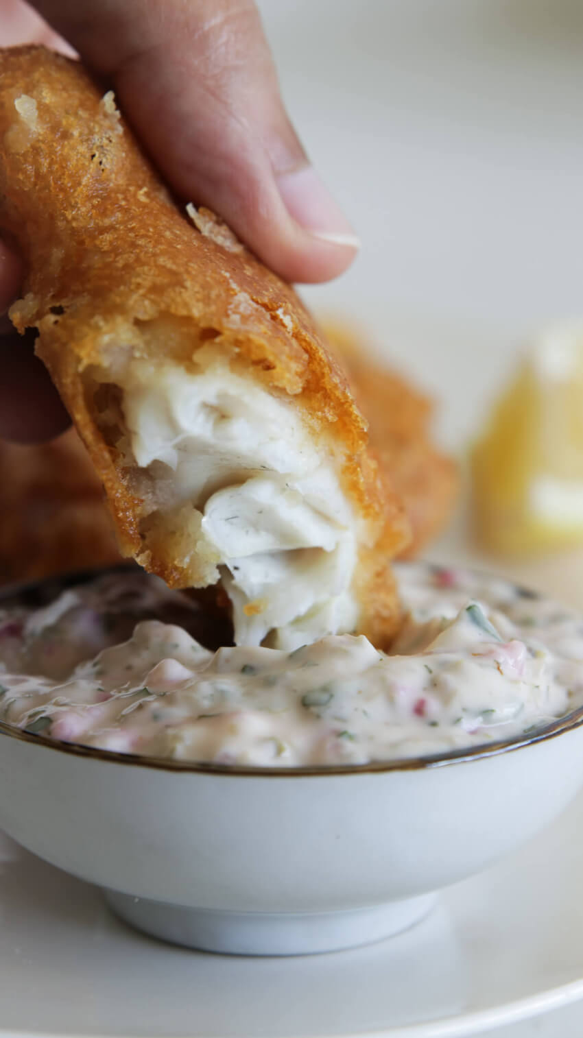 tartar sauce for fish and chips