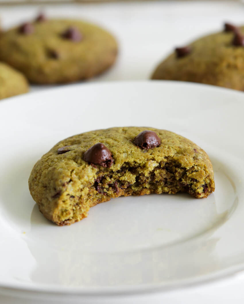 matcha-iri cookies