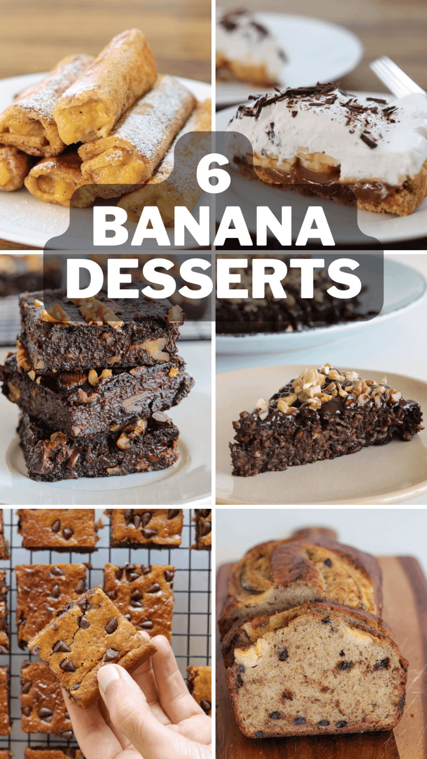 banana desserts