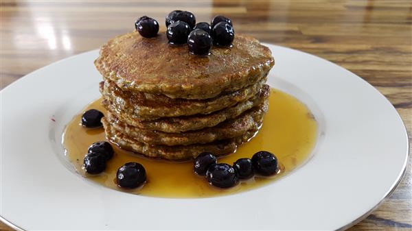 Healthy Matcha Pancakes Recipe