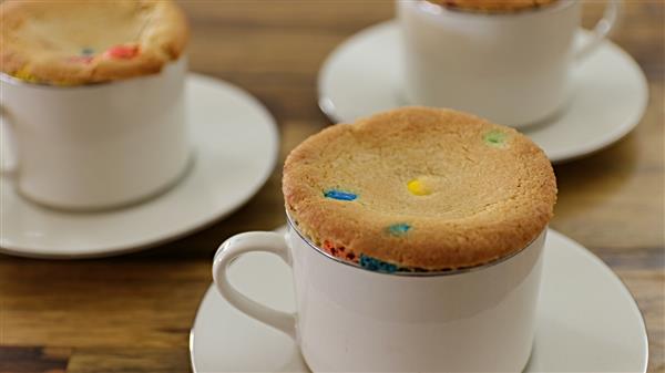 M&M Lava Cookie Recipe - Molten Cookie In A Mug