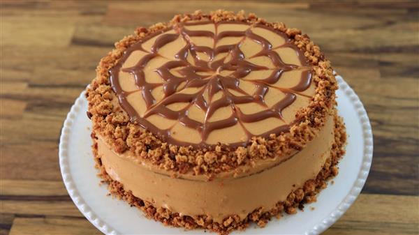Dulce De Leche Cake Recipe | Golden Key Cake Recipe  