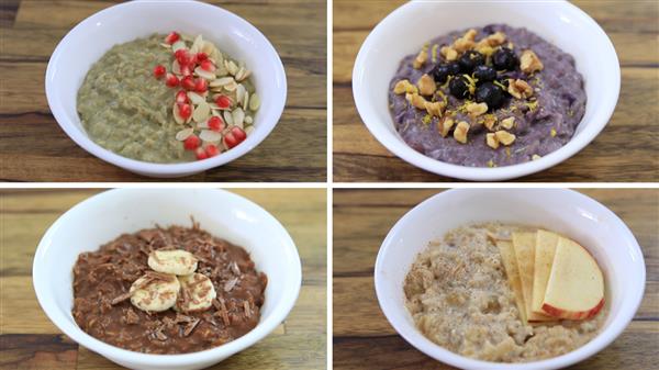Healthy Oatmeal Porridge – 4 Easy Recipes