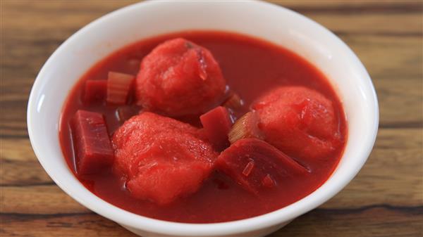 Beetroot Kubbeh Soup Recipe
