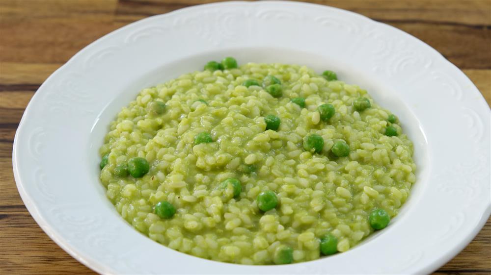 How to Make Pea Risotto