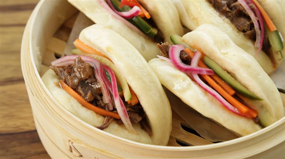 Pulled Beef Bao Buns recipe