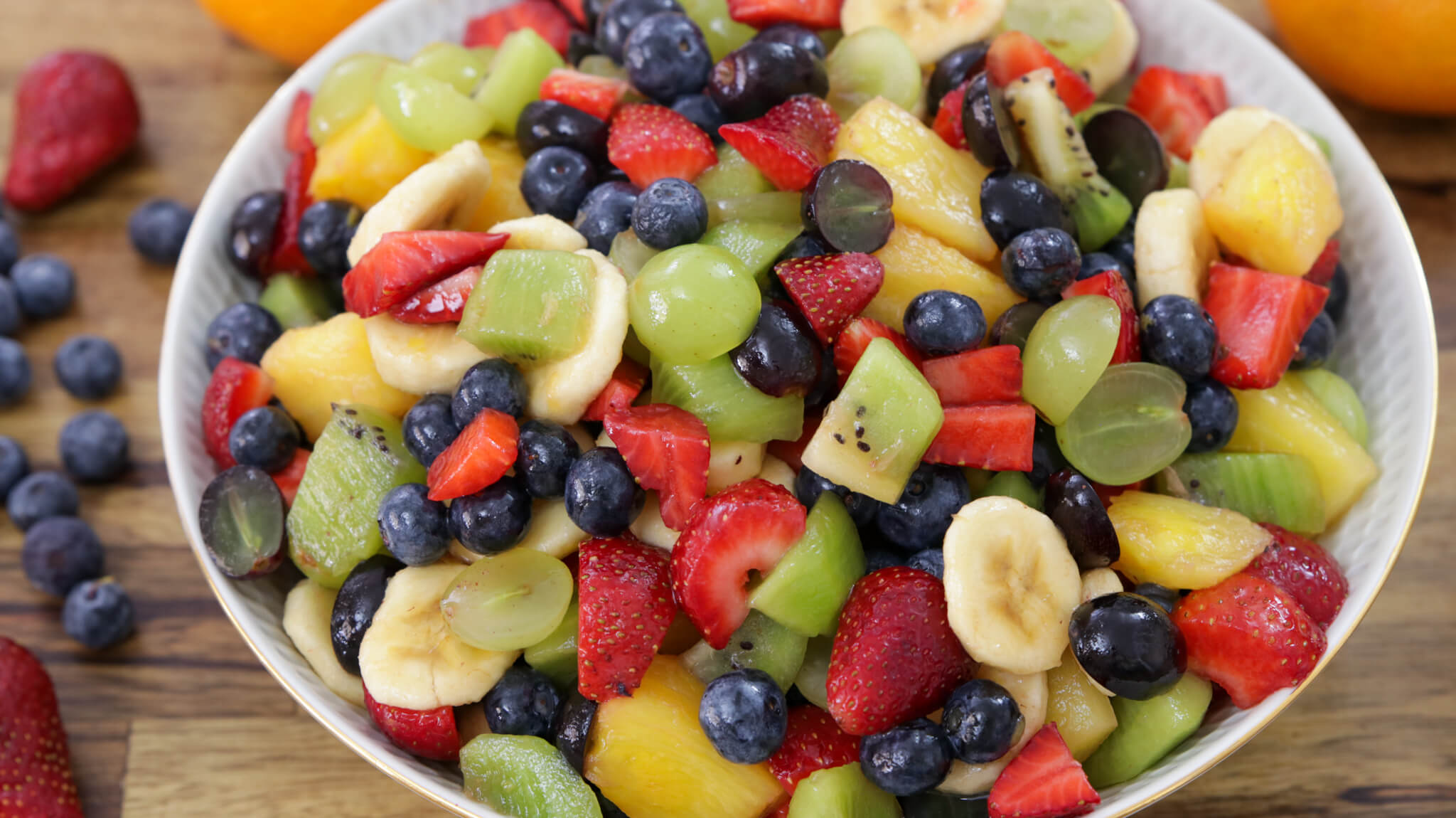 Fruit Salad Recipe - The Cooking Foodie