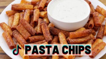 Pasta Chips | Viral TikTok Recipe