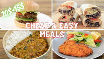 5 Cheap Meals | Dinner on A Budget | Family Dinner Under 15$