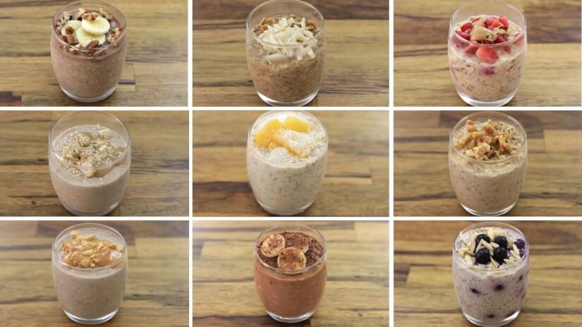 Overnight Oats – 9 Easy and Healthy Recipes