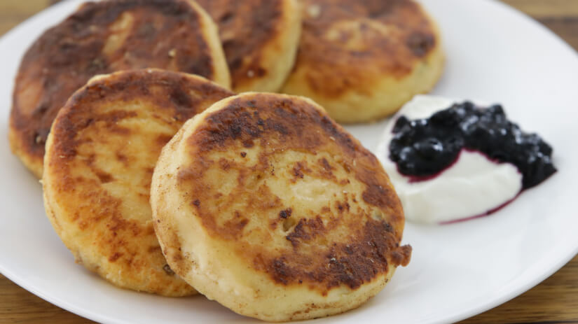 Syrniki Recipe | Russian Cheese Pancakes