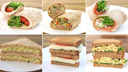 8 Healthy Sandwiches and Wraps - The Cooking Foodie