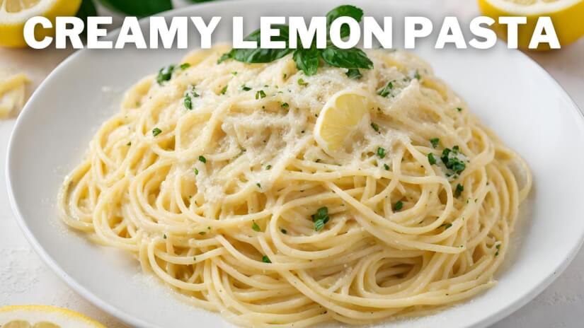 Creamy Lemon Pasta Recipe | Pasta al Limone