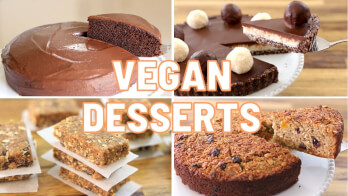 4 Vegan Dessert Recipes