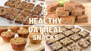 5 Healthy Oatmeal Snacks