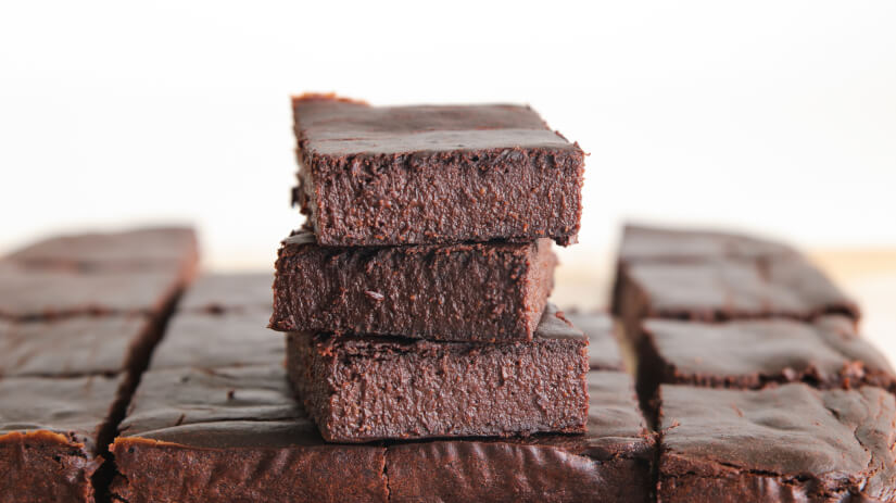 Healthy 3-Ingredient Brownies