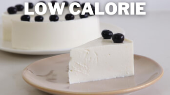 Healthier Cheesecake Recipe | Low Calorie Cake