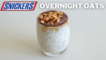 Snickers Overnight Oats Recipe