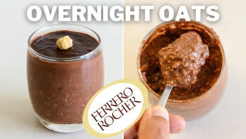 Ferrero Rocher Overnight Oats